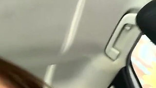 A Latina Gets Fucked in the Car and Likes Being Watched on the City Streets