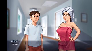 Step-mom Bagiraa gets naughty in the laundry with some plumbing fun
