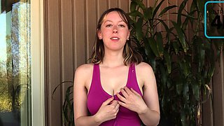 NAUGHTYNATURAL Hairy Yoga Babe XXX Solo