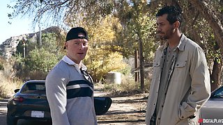 Anna Claire Clouds' Wild Interracial Passion Explodes in Outdoor Heat