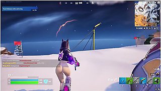 Fortnite Nude Mod Gameplay Triblazer Lynx Nude Skin Battle Royale Game [18+]
