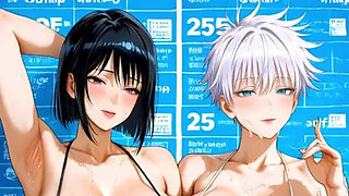 Compilation Featuring Busty, Big-assed Girls in Intense Sexual Action. Waifu Hentai Animation.