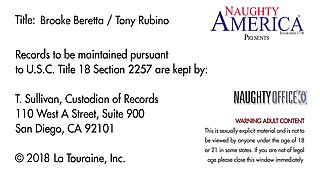 Masturbating Boss Gives A Blindfolded Blowjob To A Big Dick With Brooke Beretta And Tony Rubino