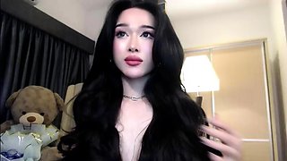 Chubby Brunette Big Boobs Dildo Masturbation