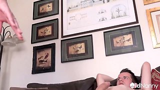 Chubby Catherine Rough Doggystyle with Sam Bourne - AGEDLOVE