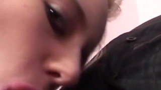 Olds Fuck Dolls - Young Secretary in a 3some with Old Boss and a Cleaning Lady