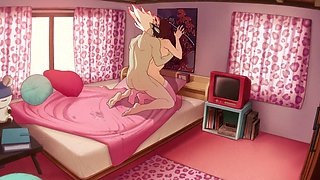 Horny Momo From Dandadan Takes A Thick Tool In This Wild Hentai Parody