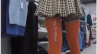 Walking Around The Store Without Panties