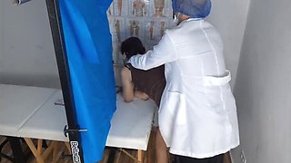 Redhead Fanny Squirting Gyno Exam - Doctor Films Everything in HD