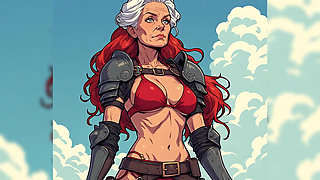 Anime Style Sexy Warrior MILFs