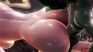 Gol Animation Orgy in the Goblin Breeding Cave