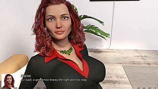 Where the Heart Is: exploring the labia in this hot milf cartoon