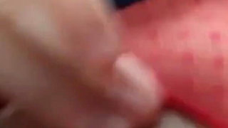 Horny Teen Masturbates in Real Public Uber