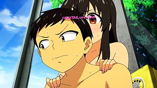 Hot Day Leads to Passionate Virgin Sex at the Phone Booth