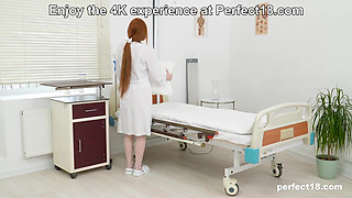 Redhead Doctor Megan Murkovski Needs Sexual Healing at Perfect18