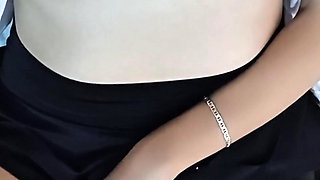 COLLEGE GIRL TOUCHES WITH HER STEPFATHER BY VIDEO CALL