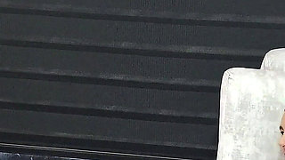 Horny Latina Cheating Neighbor Mistress Jerks Me off & Swallows Cum, Facial on Face Mouth Tits