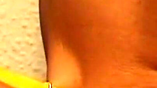 Mature Brunette Submissive Gets Clamped and Crop Spanked