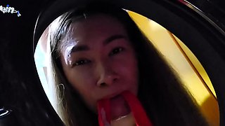 Nastystuf damsel crams yam-sized weenie into stepmom's ass,