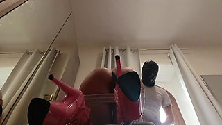 Perfect-assed MILF Fucked with a View of Her Pussy