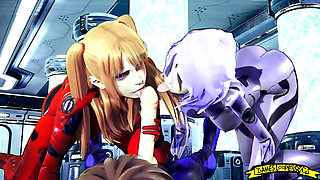 Nerv Trio 3D Hentai Sfm