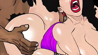 Fucked a Reporter's Slut in a Dirty Apartment, Porn Cartoon