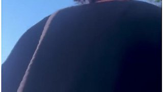 Upskirt No Panties - Just Walking In Public Without Panties And Flashing Pussy