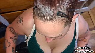 Slutty Student Gets Spanked and Throatfucked - Taboo Roleplay with Dirty Talk - Cum in Mouth