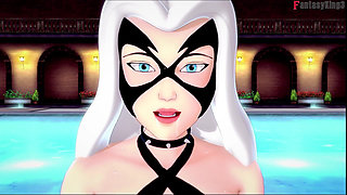 Felicia Hardy (black Cat) Bikini POV Sex - Marvel