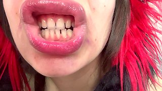 I Make Phlegm Faces Asmr Latina Face Fetish Mouth Fetish