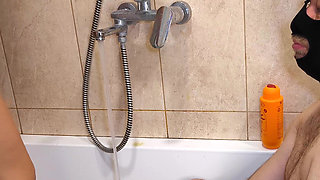 My Wife Cleans Her Butt Before Anal Sex. Enema. Ep 30611