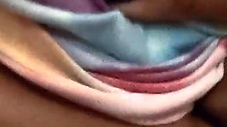 Pleasuring My Pussy with Big Dildo and Clit Vibrator