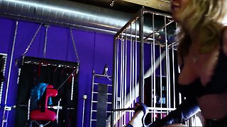 LICENSED TO LICK - Innocent Babe Learns Pussy Lick BDSM