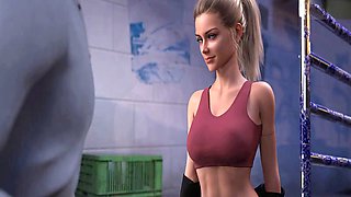 Wild stripper gives a mind-blowing blowjob in summer fever by Loveskysan69real