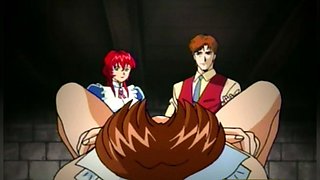 Blondie's naughty threesome in a seductive cartoonish hentai