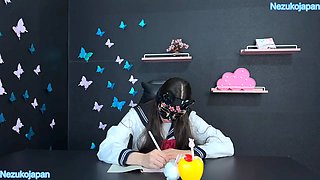 A Japanese student and her curious distractions