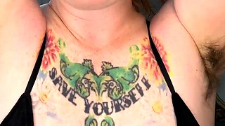 Amateur striptease and Solo masturbation