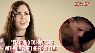 Brunette amateur hooks up with a total stranger