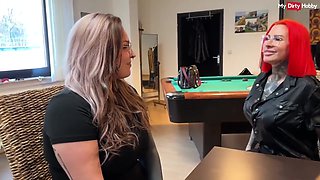 Leigh Darby, Deutsche Amateure And Cat Coxx In Joins Amateur Couple For Threesome German Amateurs