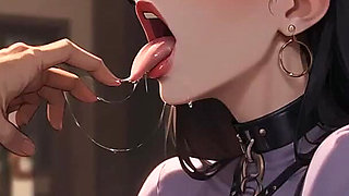 Bound Delight Triple Strap-on Milk Squirting Whore XXX!