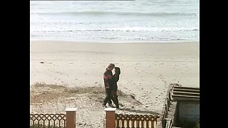 Vintage Hairy Teen Blonde Rides Hard in Classic Italian Scene 1