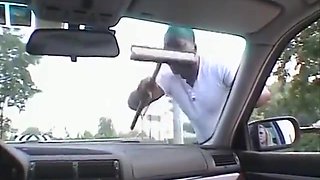 Andrea Nobili - Black And White Outdoor Double Penetrated Ass Fucking Threesome...cum In Mouth