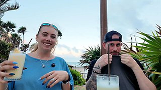Couple sex vlog, vlog, internal cumshot