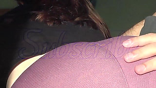 Hot Very Hard Spanking with Red Ass Redhead Anna