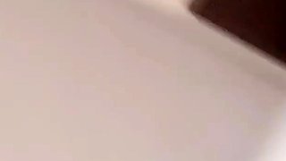 Close up POV of teen sucking cock