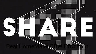 In the Shower Stimulating My Big Clit with Wand Vibrator