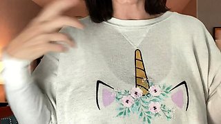 Big boobs milf masturbates with her dildo