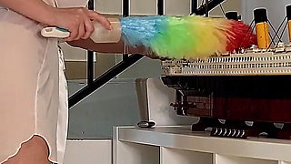 Stepmom’s Naughty Cleaning Day