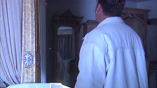 Stepmom is always horny so she never spends a night alone
