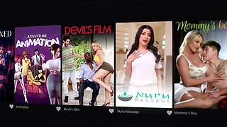 Twenty-one sextury - naughty Candie Luciani takes 2 cocks in both holes instead of vr